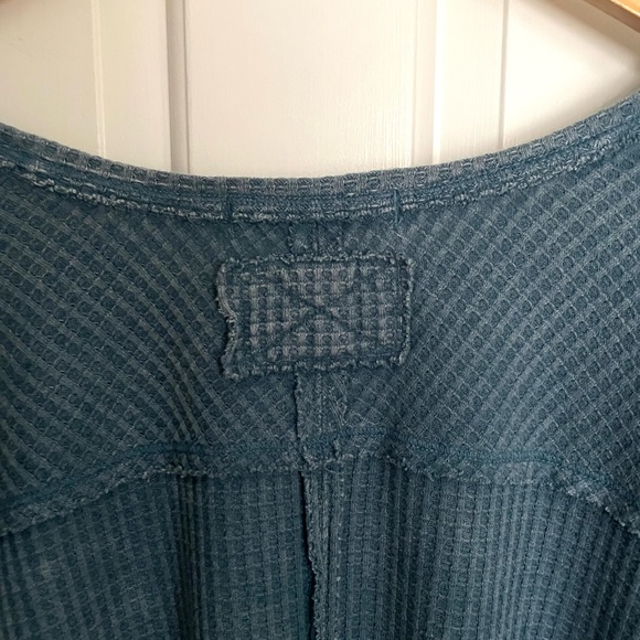 NWT Free People “We The Free Coraline Thermal” in Legion Blue Size XS - Picture 7 of 8